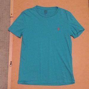 Polo Teal Custom Fit T-Shirt